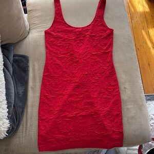 Charlotte Russe red dress, sz L